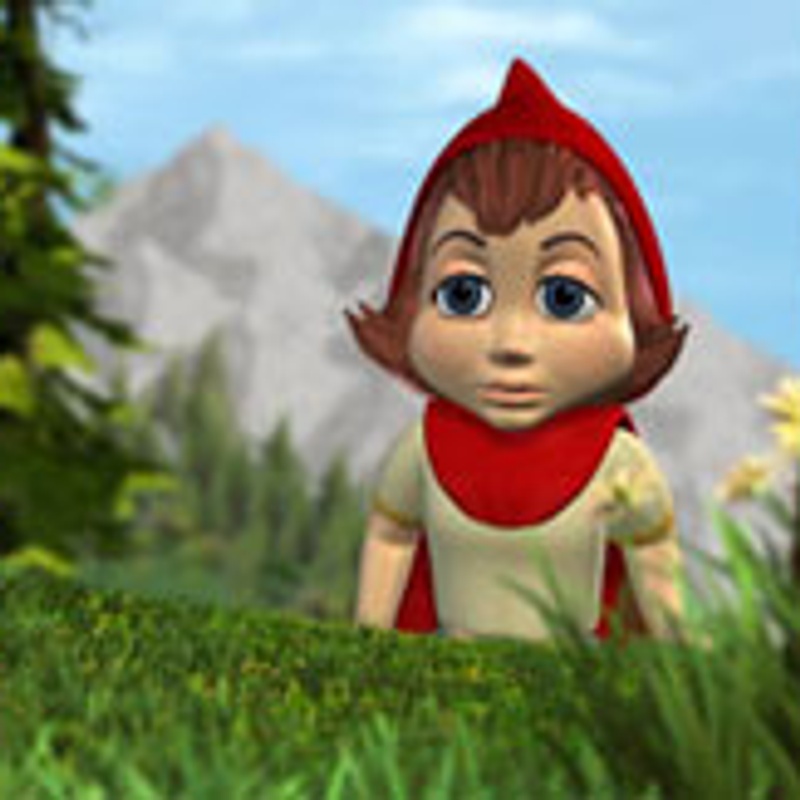 Une scène de La véritable histoire du petite chaperon rouge