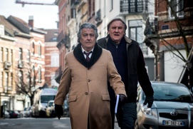 Une scène du film Convoi exceptionnel