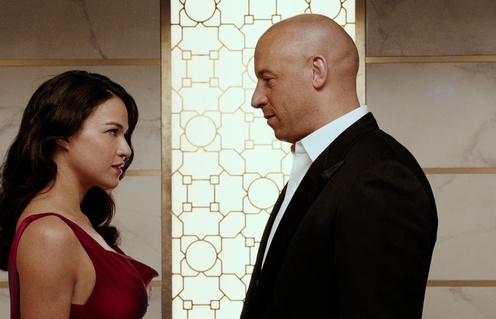 Une scène du film Furious 7