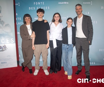 Tapis rouge du film La fonte des glaces