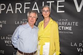 Tapis rouge de la première du documentaire La parfaite victime