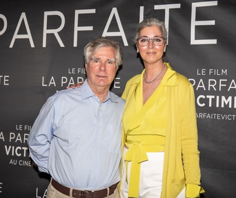 Tapis rouge de la première du documentaire La parfaite victime