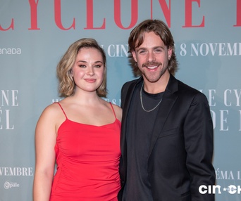 Tapis rouge du film Le cyclone de Noël