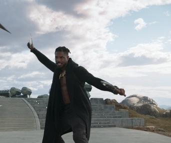 Une scène du film Black Panther
