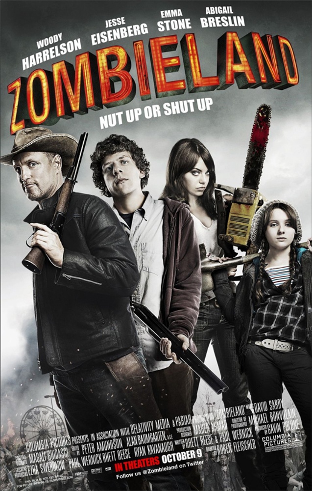 Galerie - Affiche officielle de la comédie d'horreur Zombieland