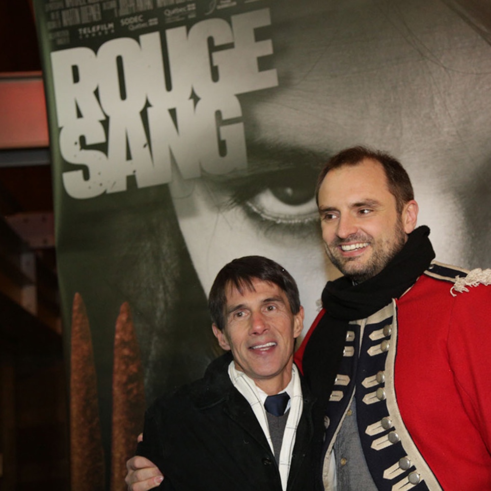 Sur le tapis rouge de Rouge sang