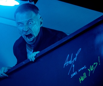 Une scène du film T2: Trainspotting