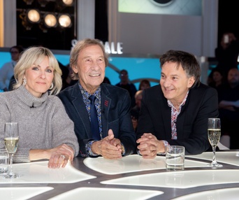Visite de plateau de l'émission spéciale de Noël des Enfants de la télé