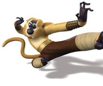 Une scène du film Kung Fu Panda 2