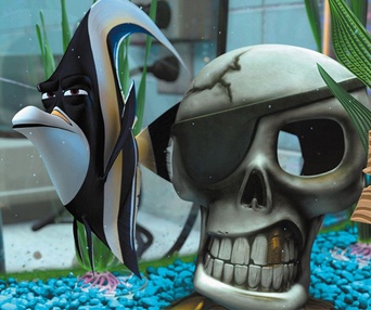 Une scène du film Finding Nemo