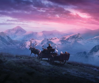 Une scène du film Frozen 2