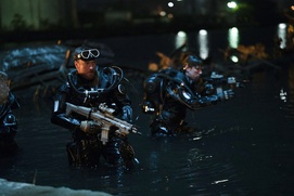 Une scène du film Hunter Killer