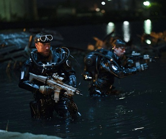 Une scène du film Hunter Killer