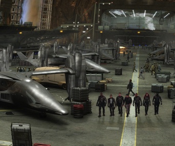 Scène du film G.I. Joe: The Rise of Cobra