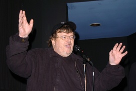 Scène du film Michael Moore : Ange ou démon?