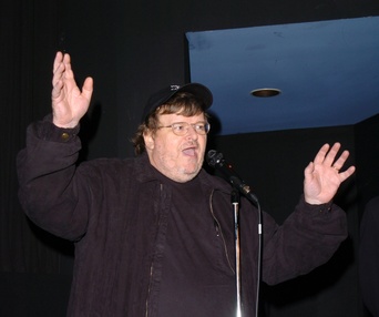 Scène du film Michael Moore : Ange ou démon?
