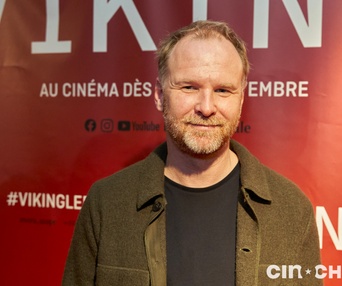 Sur le tapis rouge du film Viking