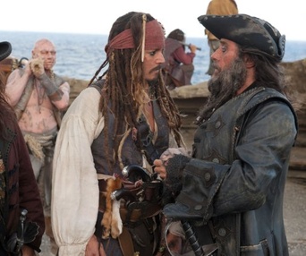 Une scène du film Pirates of the Caribbean: On Stranger Tides