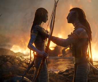 Une scène du film Avatar: The Way of Water