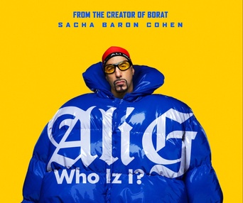 Affiche en anglais du film Ali G: Who Iz I?