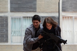 Une scène du film Mile 22