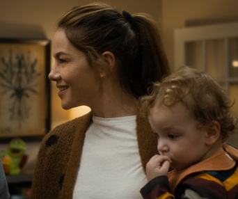 Une scène du film The Family Plan