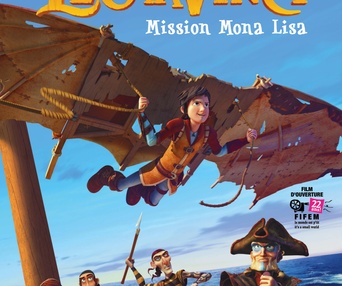 Affiche du film Leo Da Vinci: Mission Mona Lisa