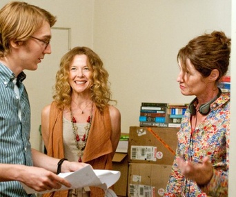 Sur le plateau du film Ruby Sparks