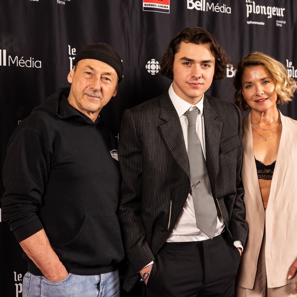 Tapis rouge du film Le Plongeur