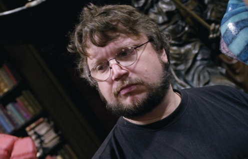 Guillermo del Toro sur le plateau de Hellboy II: The Golden Army
