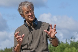 Sur le plateau du film La gang des hors-la-loi