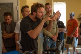 Sur le plateau du film The Call