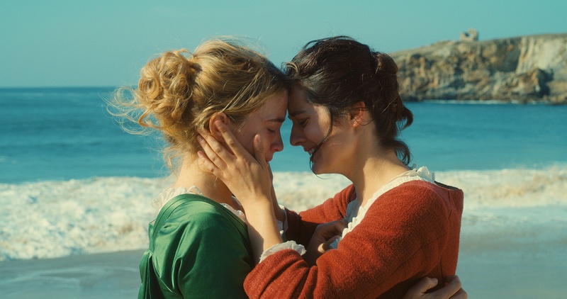 Une scène du film Portrait de la jeune fille en feu