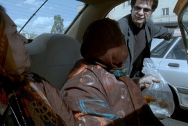 Une scène du film Jafar Panahi's Taxi Une scène du film Jafar Panahi's Taxi