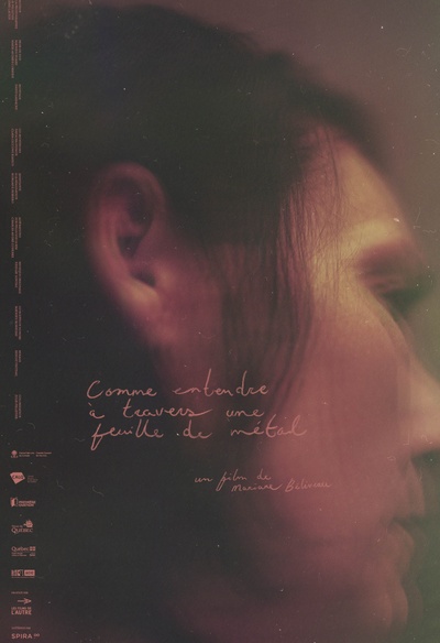 Affiche du film Comme entendre à travers une feuille de métal