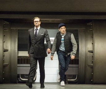 Une scène du film Kingmans: The Secret Service
