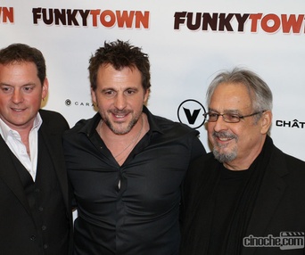 Sur le tapis rouge du film Funkytown
