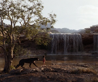 Une scène du film The Jungle Book
