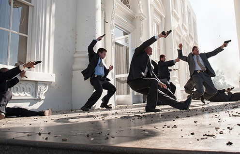 Une scène de Olympus Has Fallen