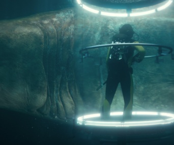 Une scène du film The Meg