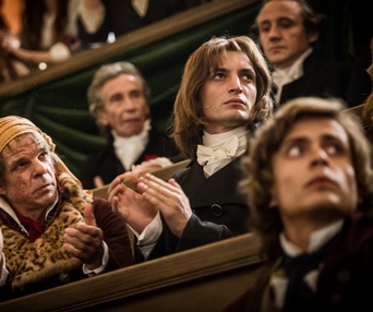 Une scène du film Un peuple et son roi