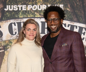 Tapis rouge de la première des Choristes, au Monument-National