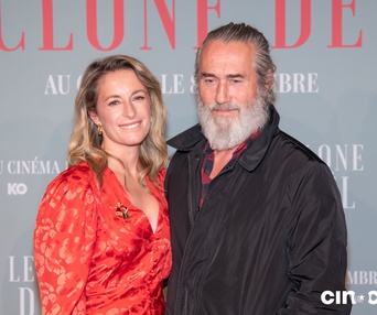 Tapis rouge du film Le cyclone de Noël