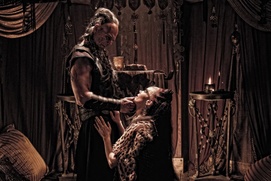 Une scène du film Conan the Barbarian