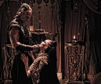 Une scène du film Conan the Barbarian