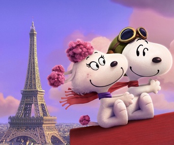 Une scène du film The Peanuts Movie