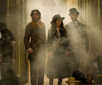 Une scène du film Sherlock Holmes: A Game of Shadows
