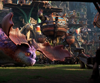 Une scène du film How To Train Your Dragon: The Hidden World