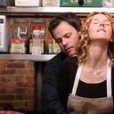 Sandrine Kiberlain et Louis Morisette dans Romaine par moins 30