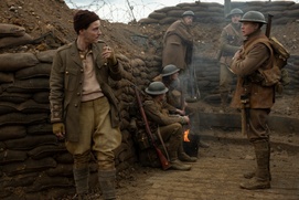 Une scène du film 1917